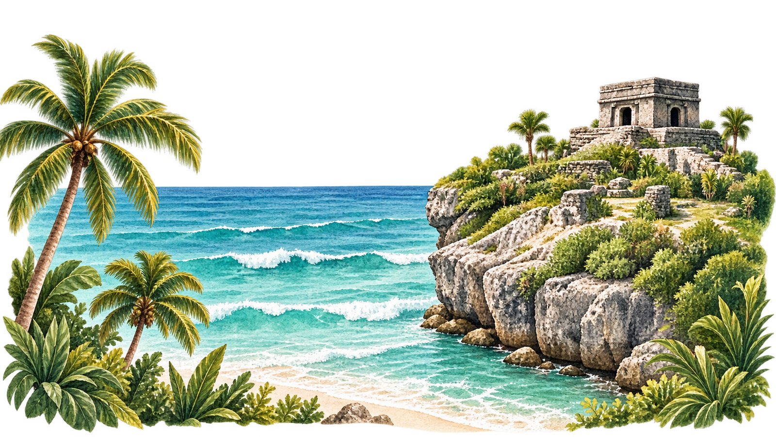 Paisaje de Tulum